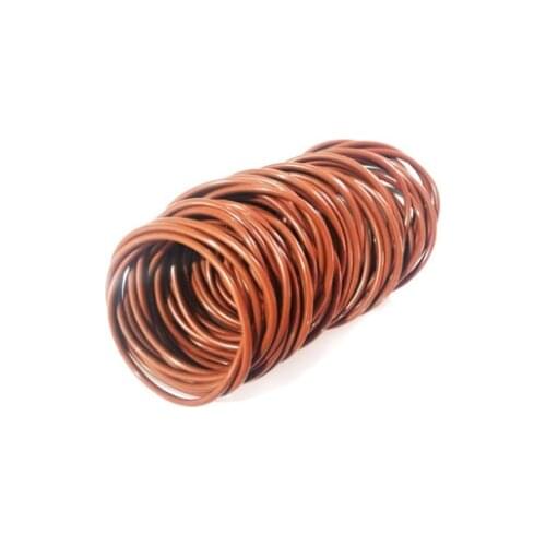 100pcs FKM brown/black fluorine rubber O-ring outer diameter 32/33/34/35/36/37/38/39/40x1.5