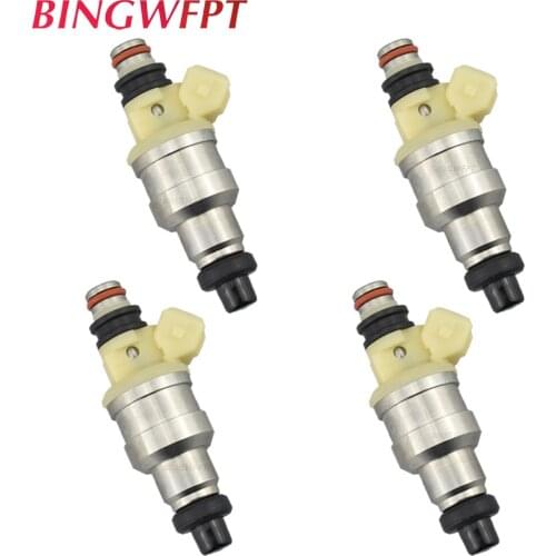 4PCS 100% Tested Fuel injectors Valve Nozzle For HYUNDAI ELANTRA 1.6L 1992~1995 ELANTRA 1.8L 1993~1995 SONATA 2.4L 35310-32560