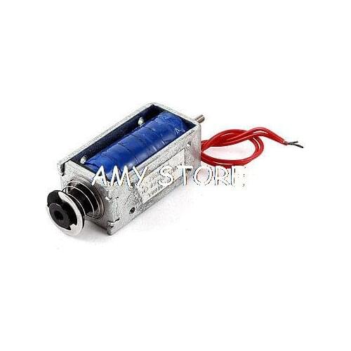 DC 12V 18W 5mm 560g Pull Type Linear Motion Solenoid Electromagnet Actuator