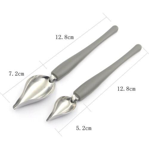 Chef Valon Sauce Plating Art Pencil Plate Dish Sauce Painting Pencil Coffee Art Draw Tool Spoon Stainless Steel A1