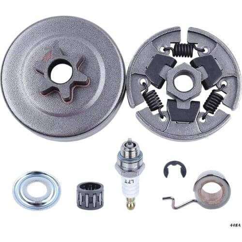 Clutch Drum Sprocket Rim Needle Bearing Kit Compatible with 017 018 021 023 025 MS170 MS180 MS230 MS250 Chainsaw Parts