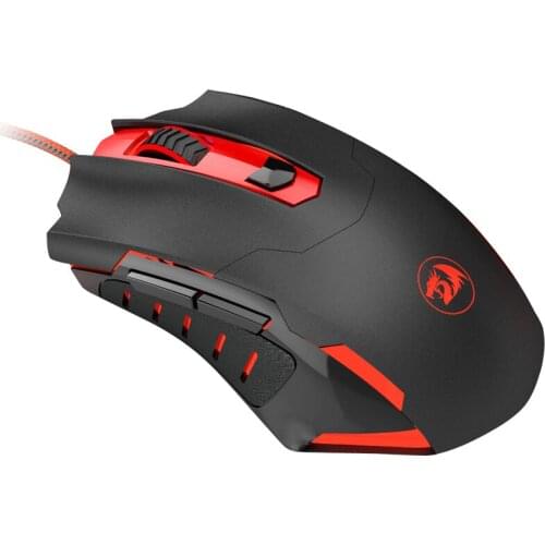 Redragon M705 Gaming Mouse Ergonomic USB Wired 7200 DPI led Backlit 6 Buttons High Precision Gamer Mouse for Laptop Computer