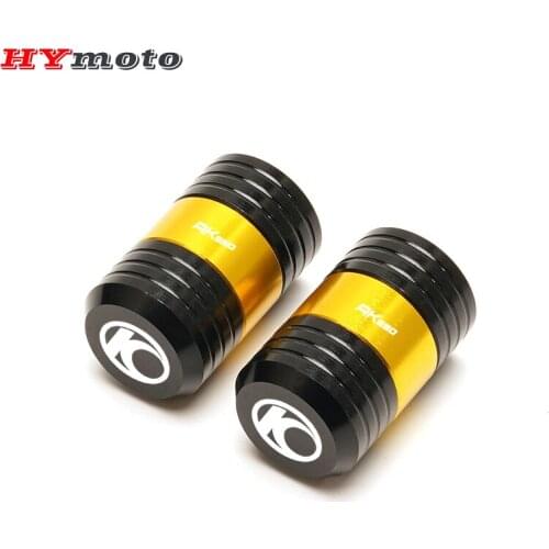 With Logo Ak550 For KYMCO AK 550 CT250 CT300 S400 High Quality Motorcycle CNC Accessories Tire Valve Air Port Stem Cover Caps