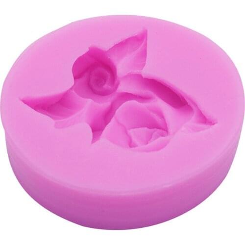 Wedding Cake Decorating Flower Silicone Molds DIY Party Cupcake Topper Fondant Mold Polymer Clay Candy Chocolate Gumpaste Moulds