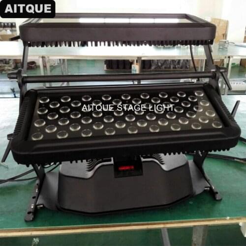 Led stage lighting multi colour wall washer 120x18w rgbwa uv 6in1 led city of light wall washer lights outdoor IP65