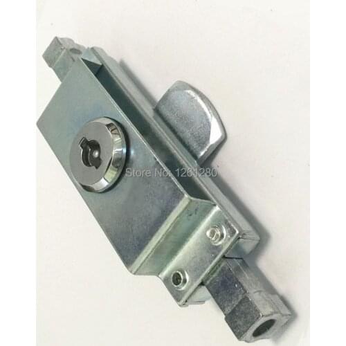 Three-point linkage chassis truck lock Electric control cabinet lock fire box pull lock Industrial equipment door handle knob