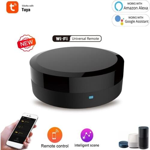 Tuya Smart IR Remote Control WIFI+IR Control Air Condition TV Smart Life Home Automation Works With Google Assistant Alexa