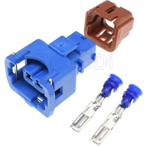 1-20Sets 2 Pin Knock Detonation Sensor Plug Female Automotive Connector Auto Cable Socket For Car Mitsubishi PB186-02326