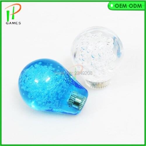 10pcs/lot Oval crystal ball Joystick topball for Arcade fighting rock suitable to Sanwa/ Zippy/Seimitsu /joystick FREE SHIPPING