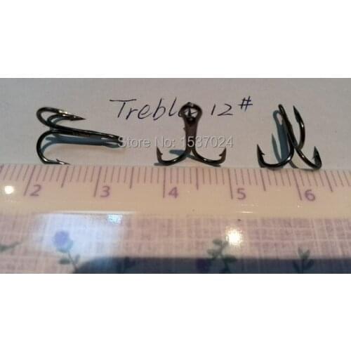 2018new fish hooks treble hooks barbed hook high carbon steel size: 12# quantily:5000pcs direct factory