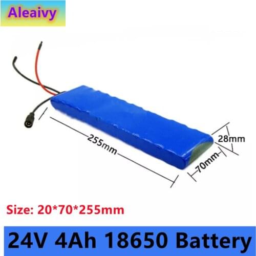 24V 7S2P 4AH Li-ion Battery Volt Rechargeable Bicycle E-Bike Electric battery pack 24v lithium battery