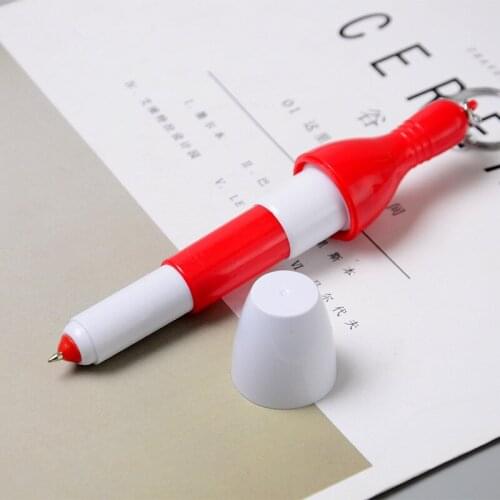 50PCS Creative Cool Bowling Ball Pen Students Supplies Cute Retractable Ballpoint Pen Reward Students Stationery