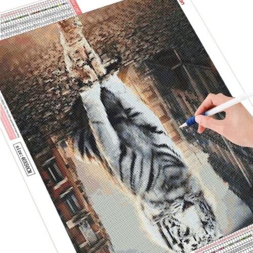 5D DIY Diamond Painting Cartoon Round Diamond Embroidery Diamond Picture Home Decor Gift