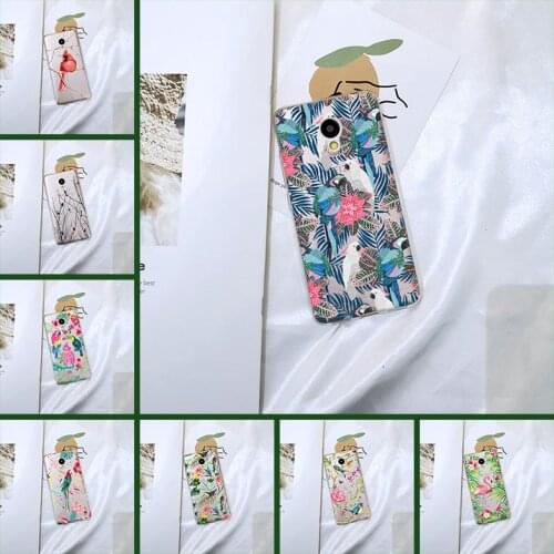 For Meizu M2 M3 M3S M5 M5C M5S M6 M6S M6T Case TPU Silicone Aesthetic Bird Soft Back Cover For Meizu M2 M3 M5 M6 Note Phone Case