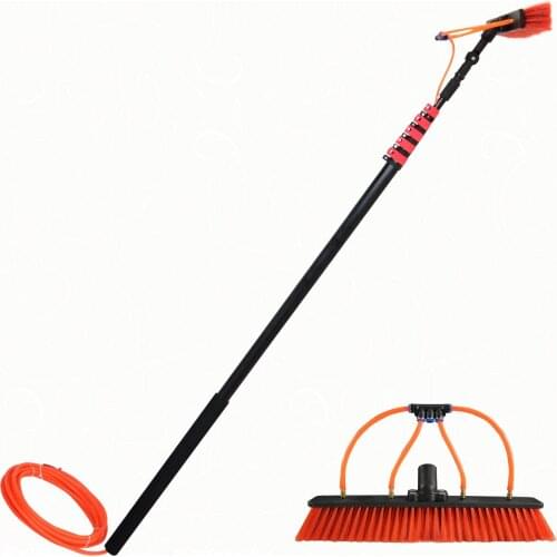 Extentool window cleaning kit long pole amazon top selling telescopic aluminum wiper is used for cleaning Windows