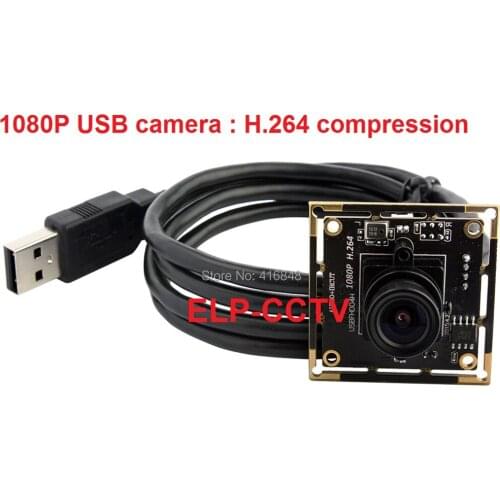 H.264 30fps 1080P video USB camera wide angle 2.1mm lens 1/3" CMOS AR0330 CCTV camera module PCB board