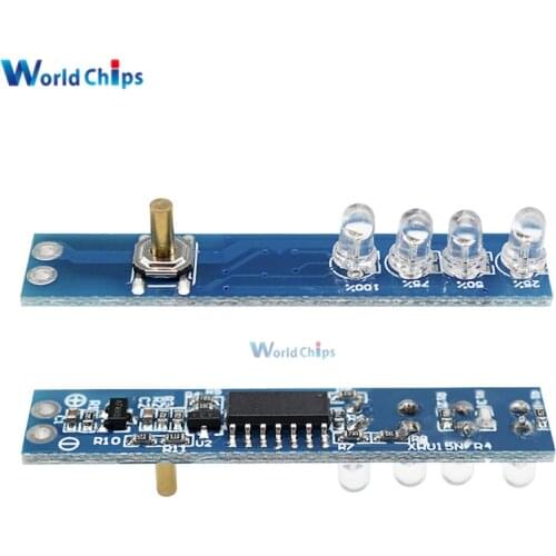 1S Single Lithium Battery Capacity Indicator LED Display Board Panel Capacity Power Level Indicator For 1Pcs 18650 Lithium Meter