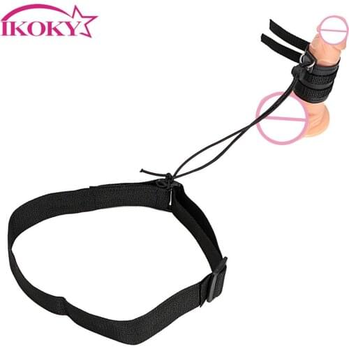 IKOKY Penis Enlarger Extender Cock Ring Penis Enhancement Tension Leg System Penis Stretcher Sex Toys for Men Masturbation