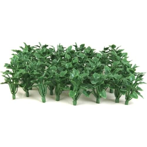 New Arrivals 150pcs Dollhouse Miniature Scale Model Grass Water Plants Grass 3 Style Scenery Layout Landscape Model Tree Train