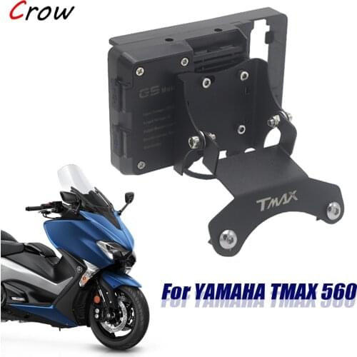Motorcycle smartphone navigation bracket GPS board holder USB for Yamaha TMAX 560 T MAX 560 2017 2018 2019