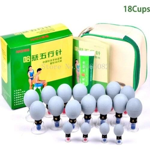 Haci/Runci Magnetic Suction Cup Cans Set Acupressure Moxibustion Cupping Health Care Massage Jars Vacuum Therapy Suction Cup 4.8
