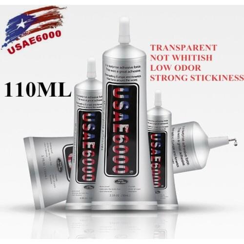 New E6000 glue 110ml Comes With A Needle Leather Plastic Acrylic Glue Metal Glue 1PCS