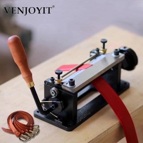 New Style 806P Manual Leather Thinning Machine, Handle Leather Peeling Tools, Leather Splitter