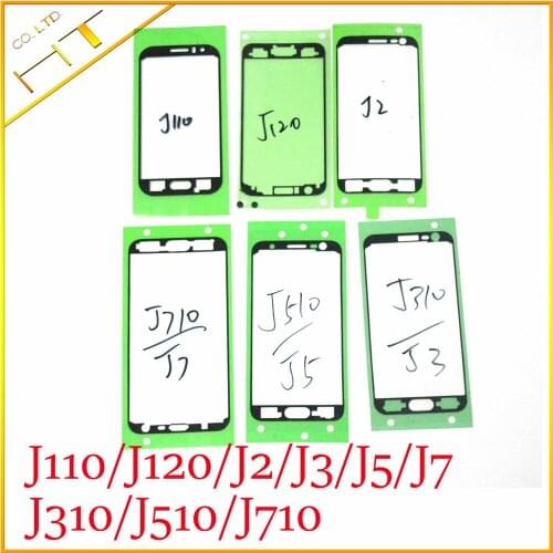 2pcs original Adhesive Glue Tape Sticker Front Housing LCD Touch Screen for samsung Galaxy J110 J120 J2 J3 J5 J7 J310 J510 J710