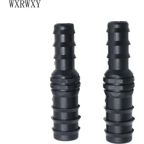 Garden hose 3/4" to 1/2" reducing straight barb connector Drip tape water hose repair connector water quick coupling 2pcs