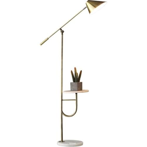 Nordic coffee table floor lamp living room sofa bedroom fishing lamp postmodern light luxury LED floor lamp