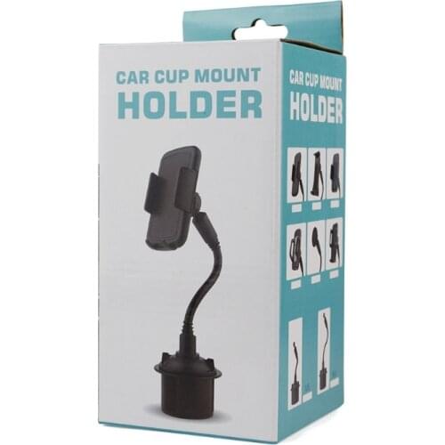 Universal 360 Degree Adjustable Car Phone Mount Gooseneck Cup Holder Stand Cradle for Cell Phone GPS