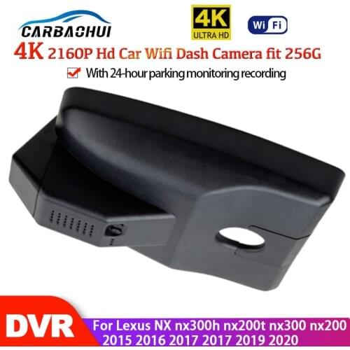 New 4K Car DVR Wifi Dash Cam Camera Video Recorder Original For Lexus NX nx300h nx200t nx300 nx200 2015 2016 2017 2017 2019 2020