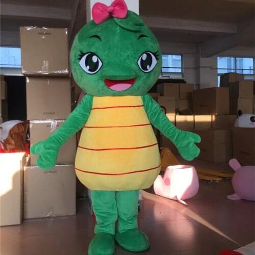 Turtle Mascot Costume Suit Cosplay Party Game Animal Fancy Dress Outfits Promotion Carnival Halloween Xmas Easter Adults Parade