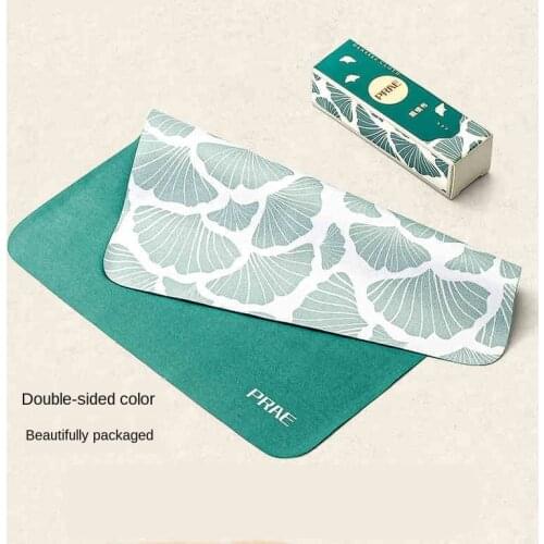 1PC/Box Chinese Sstyle Two-color High Quality Glasses Lens Cloths 18*15cm Microfiber Glasses Cleaning For Lens Phone Screen Wipe
