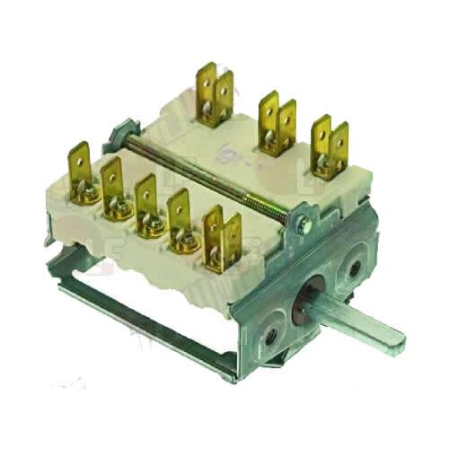 4927215747 EGO COMMUTATEUR 7 POSITIONS 2 POLES 250V 16A POUR BERTOS