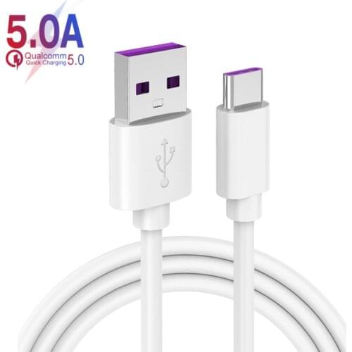 5A Data Cables USB Type C Cable Micro USB Fast Charging Phone Android Charger Data Cord For Huawei P40 Mate 30 Xiaomi 11 Redmi