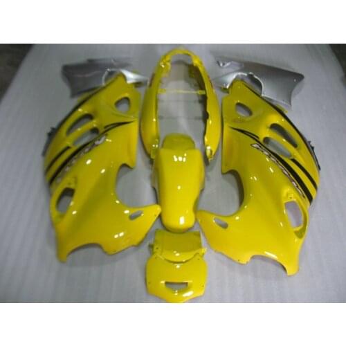ABS Yellow silver Fairings set for GSX600F GSX750F 03 04 05 06 GSX600 750F GSXF600 Katana 2003 2006 Fairing kit YD09