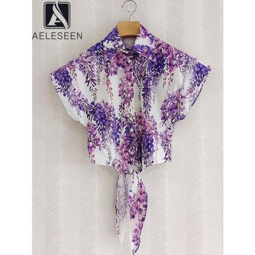 AELESEEN Women's Short Shirts