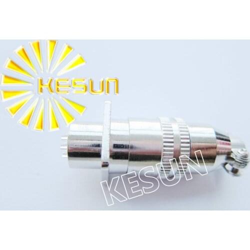 Free Shipping 5pair XS12-7 XS12 7Pin Square type Male&Female circular connector XS12 Aviation plug interface XS12JK-7P/Y