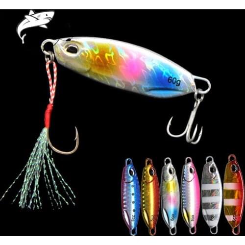 Artificial Jig Bait Professional Fishing Lure Hard bait 3D Eyes High Quality Freshwater Anti-Corrosion Metal Fishing Lure