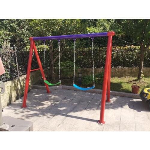Outdoor baby swing chair playground childrens plastic slide garden toys seat kids monkey bars set children child swing nest Q12