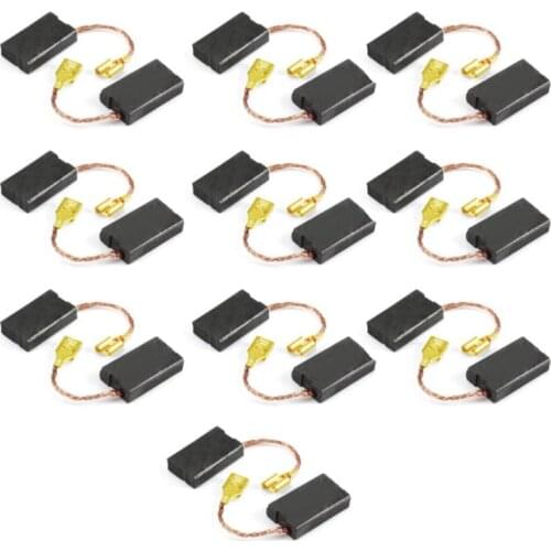 Best Promotion Wholesale Price 50 PCS 23mm x 16mm x 6mm Electric Motor Carbon Brushes for Bosch 180 Angle Grinder