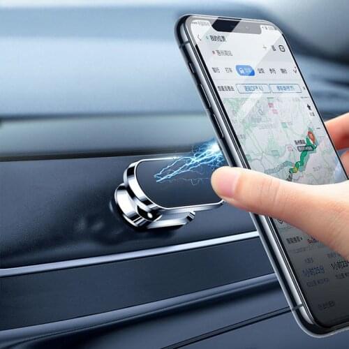 Magnetic Car Phone Holder Stand In Car For Mitsubishi Asx Lancer 10 Outlander Pajero Sport 9 L200 Colt Carisma Galant Grandis