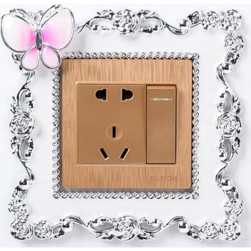 Cartoon switch suite room decoration switch stickers switch socket wall stickers stickers childrens room decoration home decora