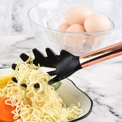 Cooking Tools Set Kitchen Utensils 10pcs Rose Gold Handle Silicone kitchen accessories Non-stick Heat Resistant Kitchen Tools