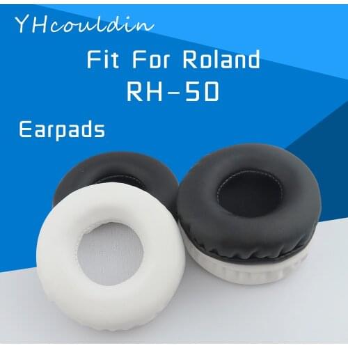 YHcouldin Earpads For Roland RH50 RH-50 Headphone Accessaries Replacement Leather