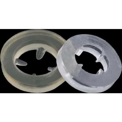 100/200/500Pcs M5 M6 Nylon Washer Plastic Waterproof Non-slip Four Corners O-Ring Flat Gasket Spacer For Drilling Screws