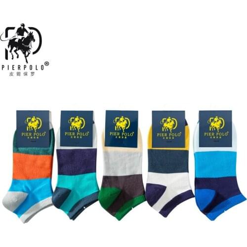 PIERPOLO Socks Novelty Fashion Men Socks Harajuku Summer Socks Casual Cotton Socks Men EU 39-44 calcetines hombre