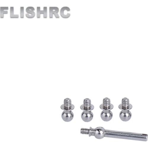 OMPHOBBY M1 Parts Ball Joint Screw Set 4pcsφ2.5*L4.9mm Screw Thread: M1.4 1Pcφ2.5*L13.5mm Screw Thread: M1.4 OSHM1058