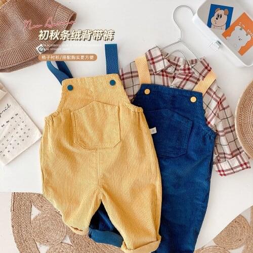 OUOBOUOKID Autumn Overalls For Girls